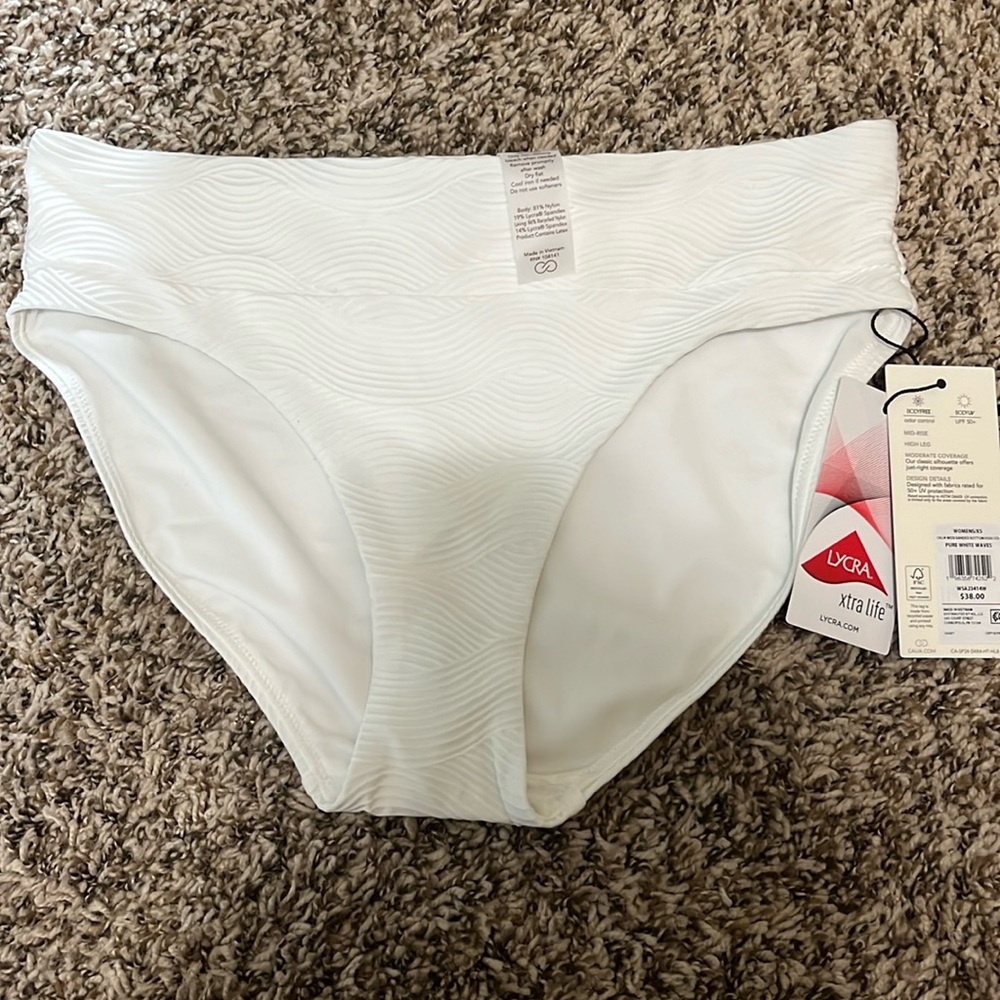 CALIA wide banded bottom high leg